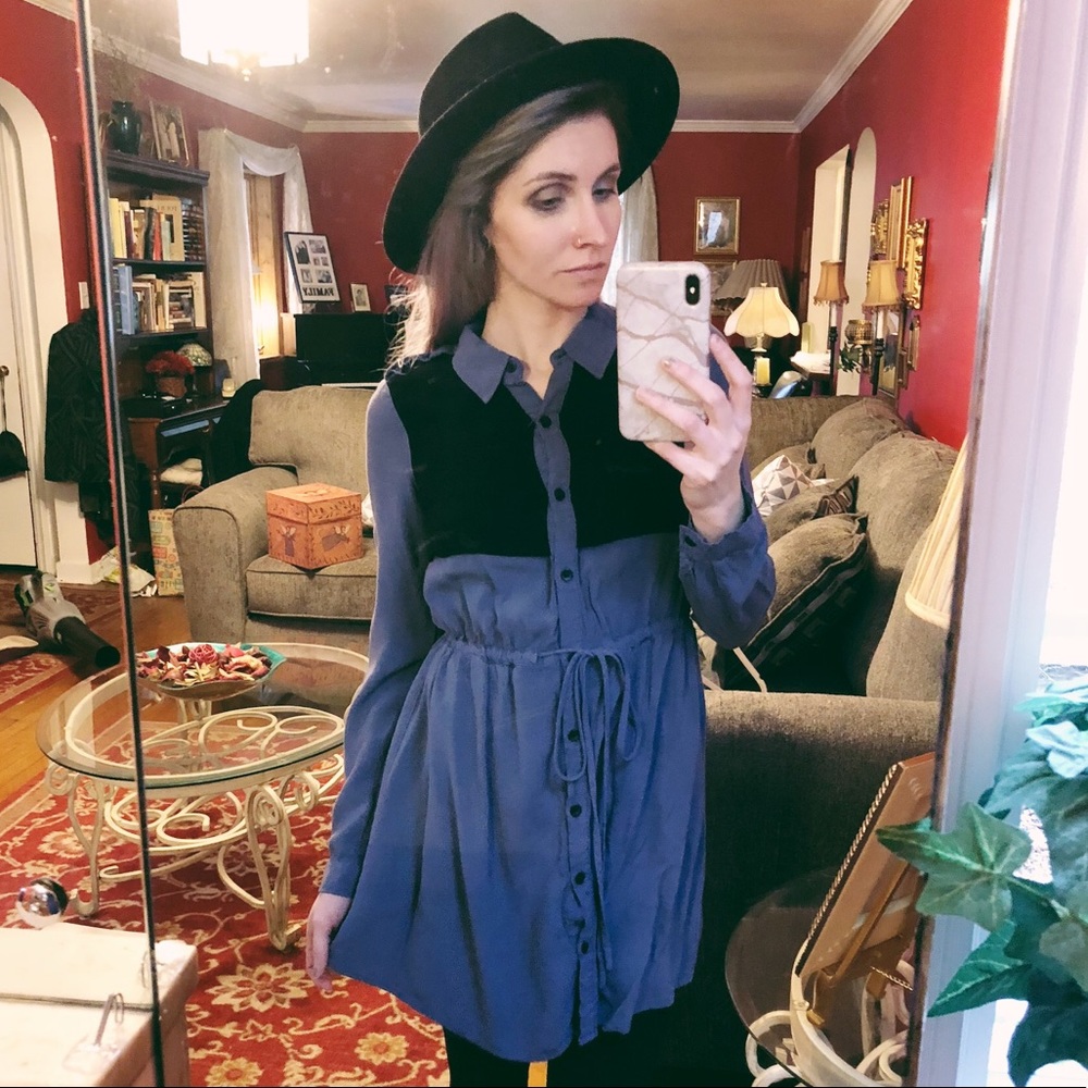 Button down dress